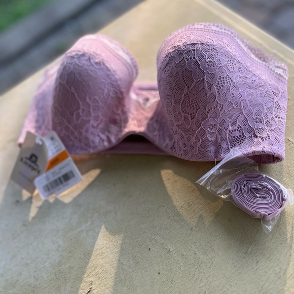 New W Tags b.tempt’d Strapless Bra 32DD - Picture 5 of 10